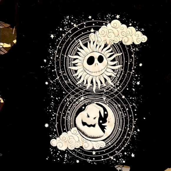 Nightmare Before Christmas Jack and Oogie celestial shirt - Picture 2 of 3